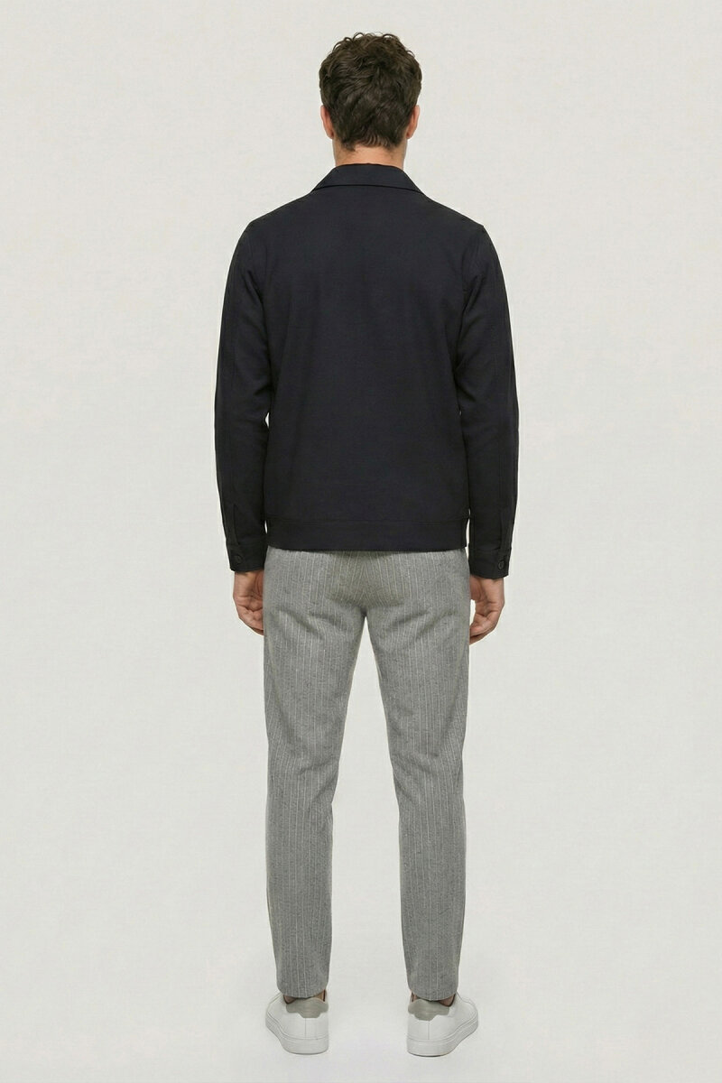 Bej Fermuarlı Mont (1)