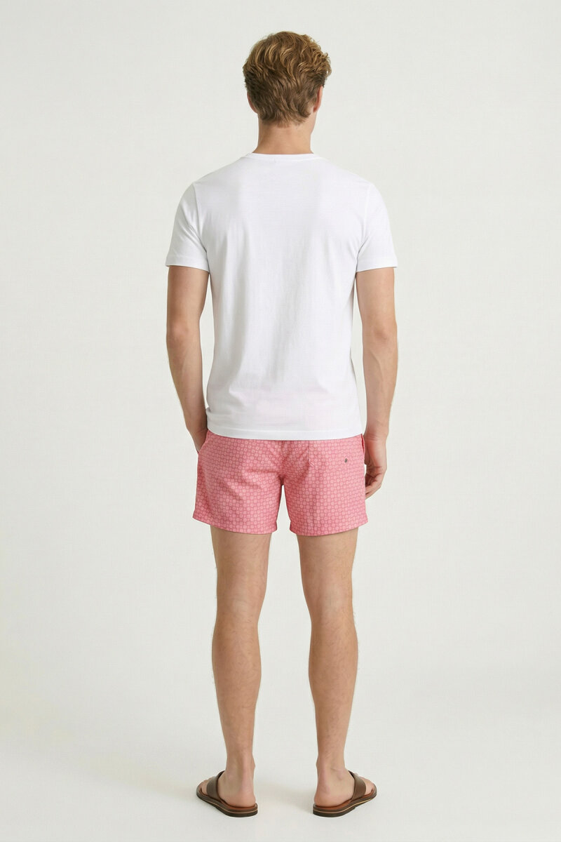 White 100% Cotton Printed T-shirt - 6