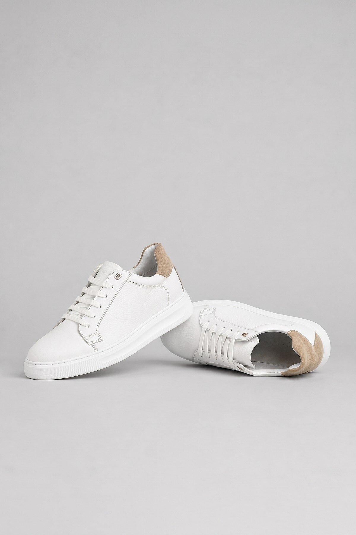White - Beige Shoes - 2