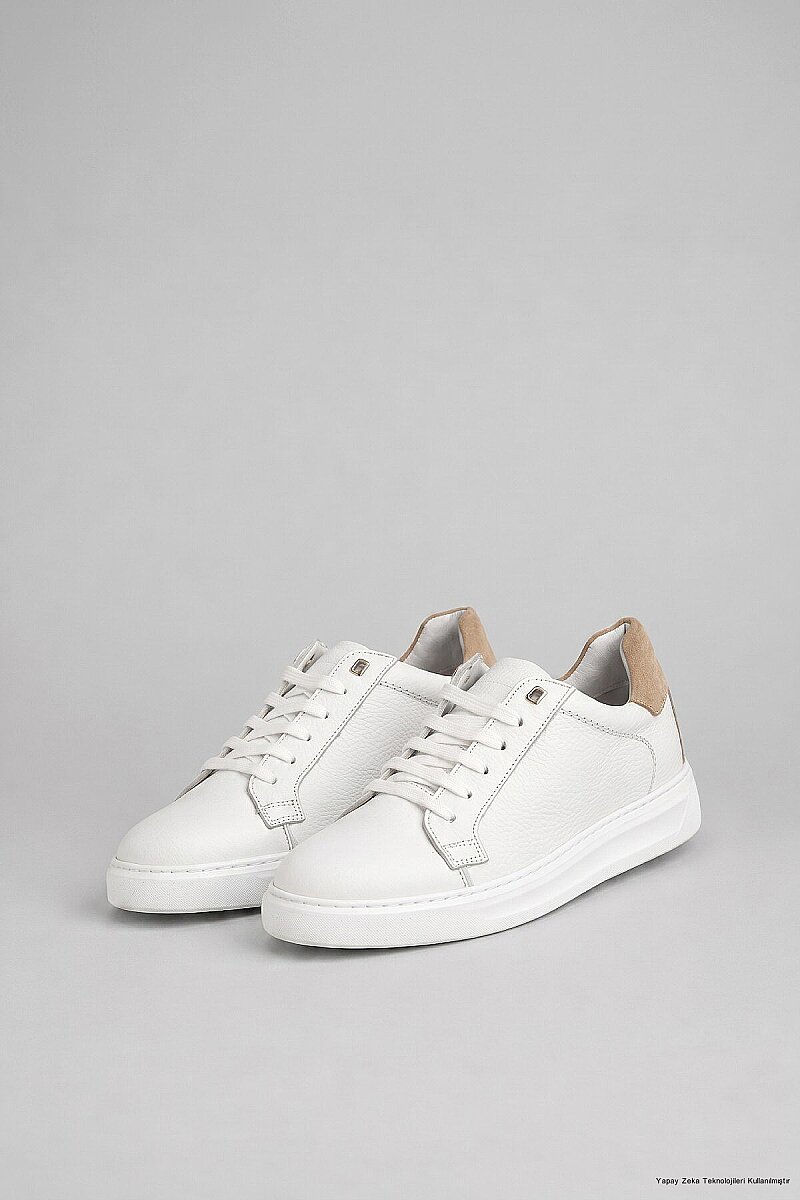 White - Beige Shoes