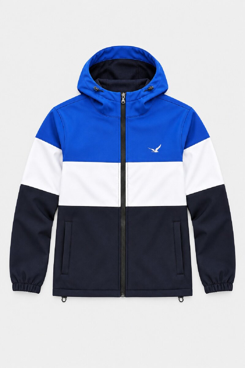 Sax Softshell Hooded Zip-Up Sweatshirt - 1