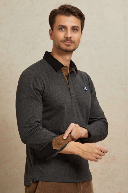 Anthracite 100% Cotton Sweatshirt - 6