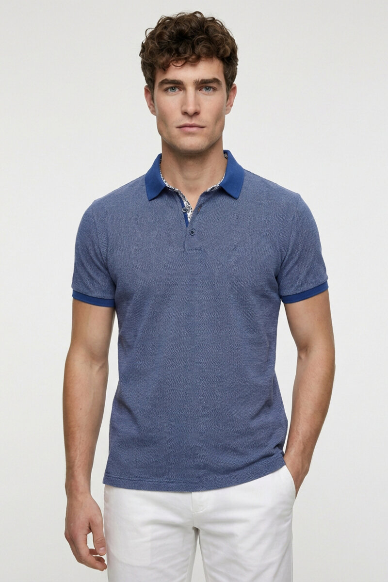 Royale 100% Cotton Polo T-shirt - 1