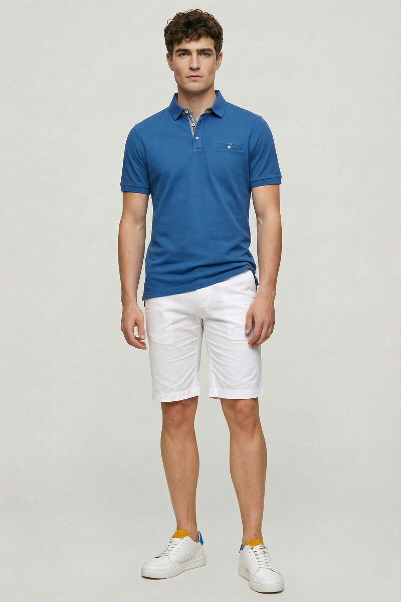 Sax 100% Cotton Polo T-shirt (1)