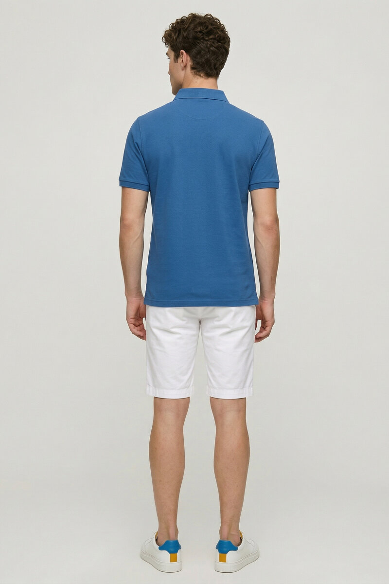 Sax %100 Pamuk Polo Tişört - 3