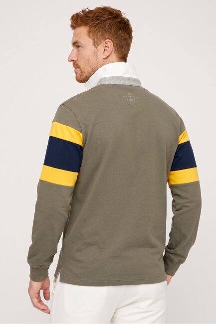 Sarı %100 Pamuk Sweatshirt - 4