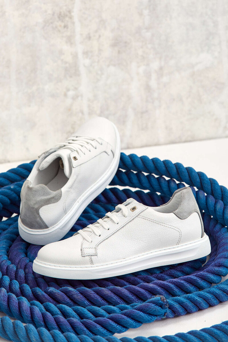 White - Gray Shoes - 3