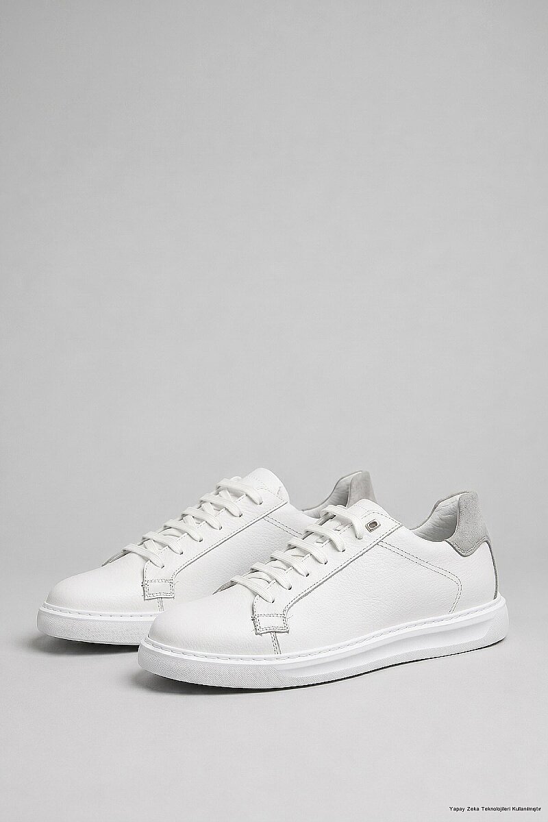 White - Gray Shoes