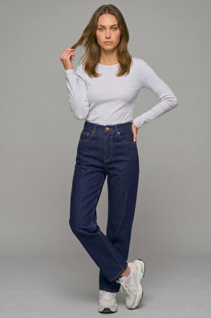 Beyaz %100 Pamuk Basic Sweatshirt - 4