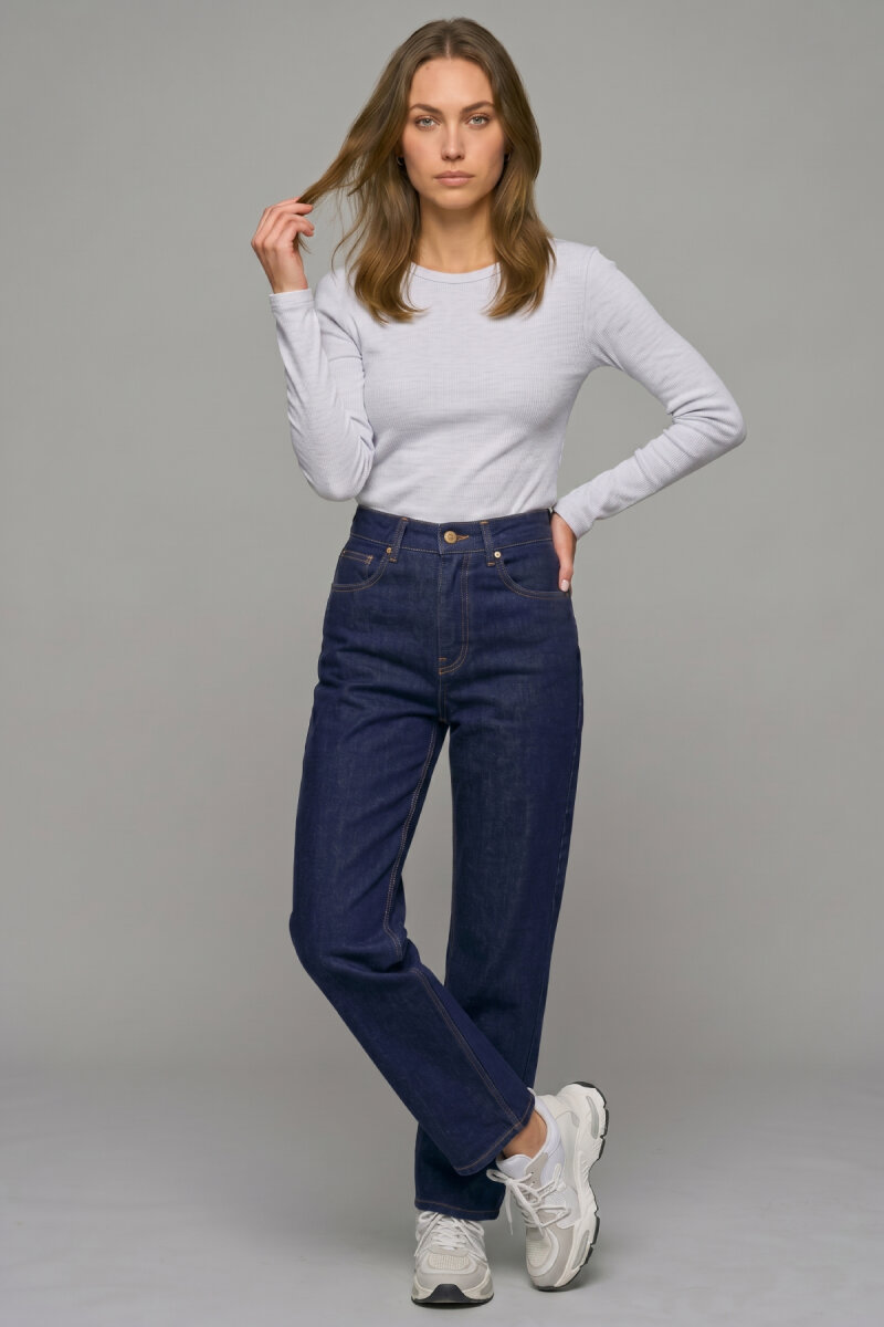 Beyaz %100 Pamuk Basic Sweatshirt - 4