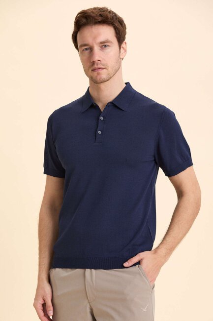 Navy Blue Polo Jersey