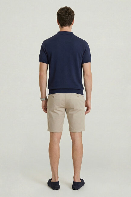 Navy Blue Polo Jersey - 6