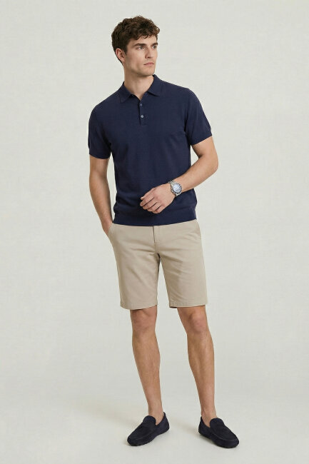Navy Blue Polo Jersey - 2
