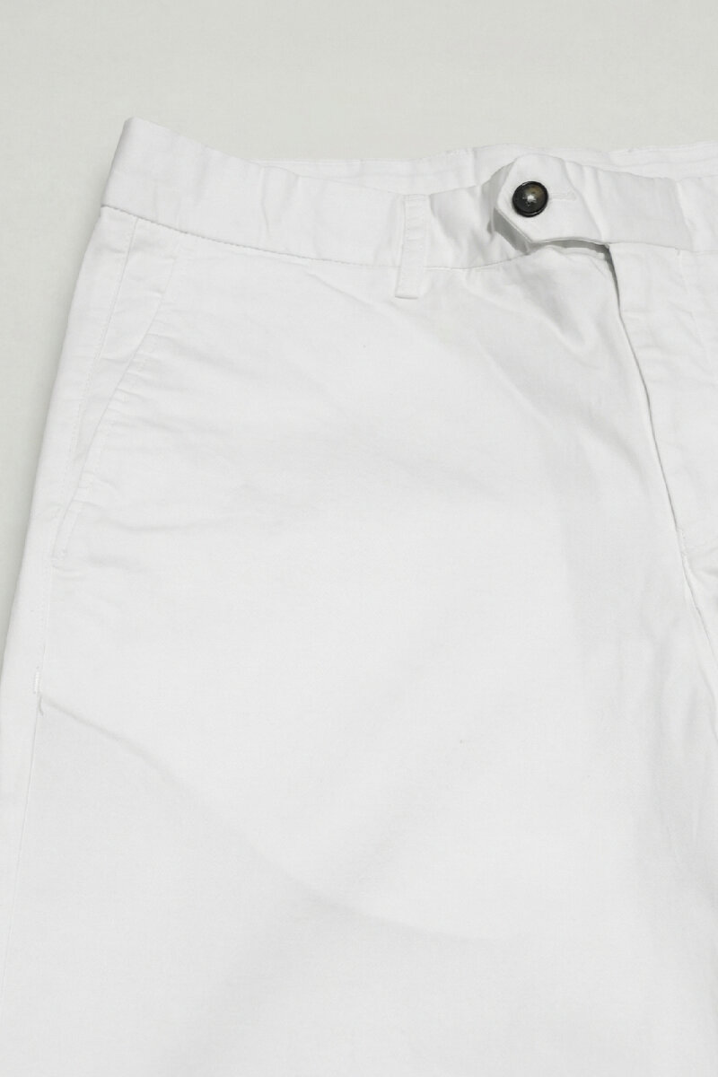 Beyaz Pamuklu Pantolon - 3