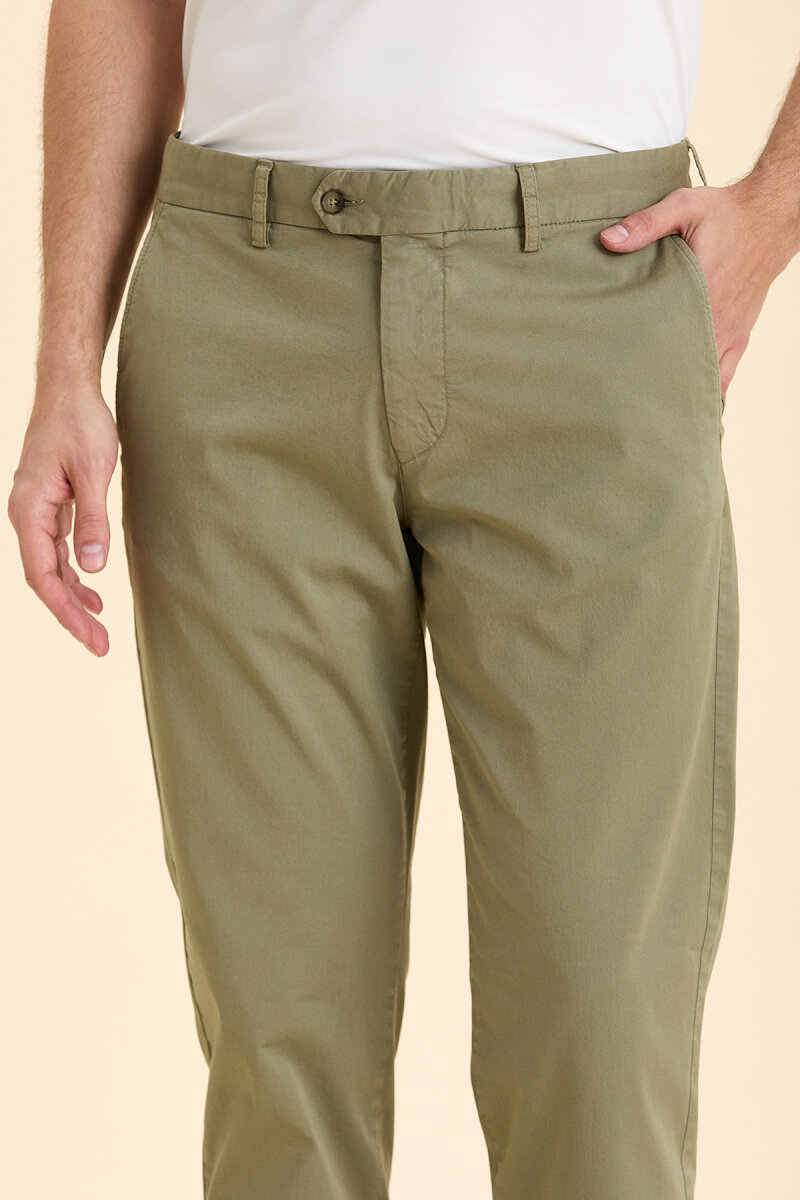 Haki Pamuklu Pantolon (1)