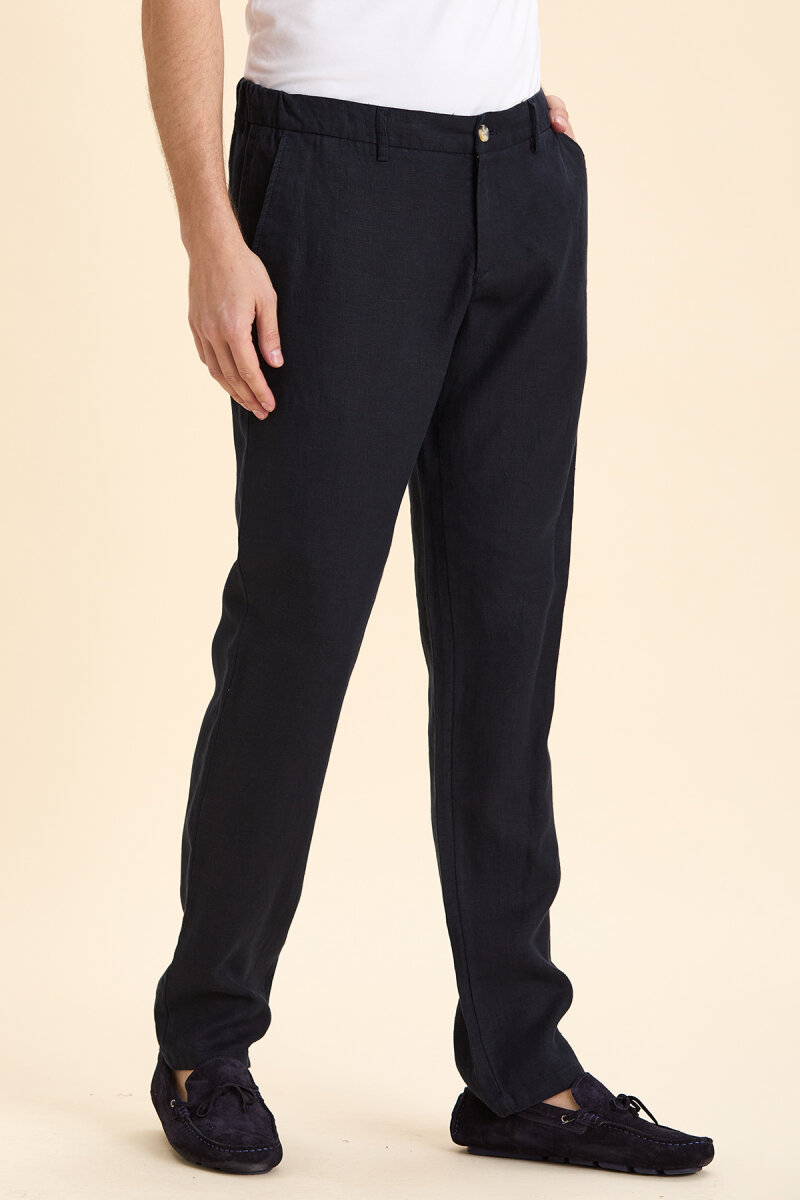 Lacivert Pamuklu Pantolon (1)