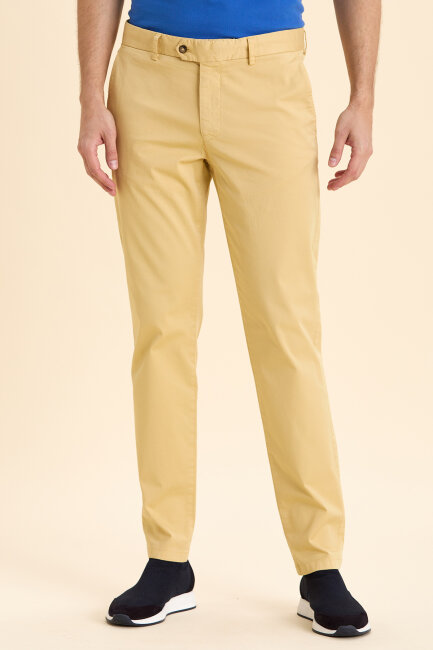 Sarı Pamuklu Pantolon 