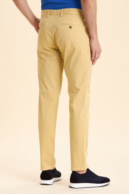 Sarı Pamuklu Pantolon - 6