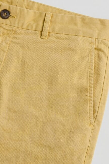 Sarı Pamuklu Pantolon - 3