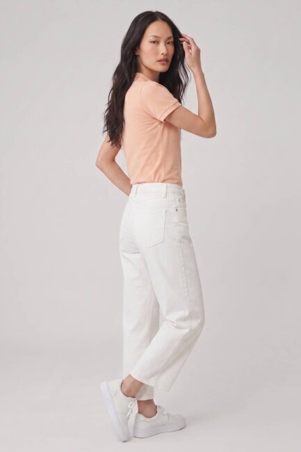 Turuncu %100 Pamuk Polo Tişört - 4