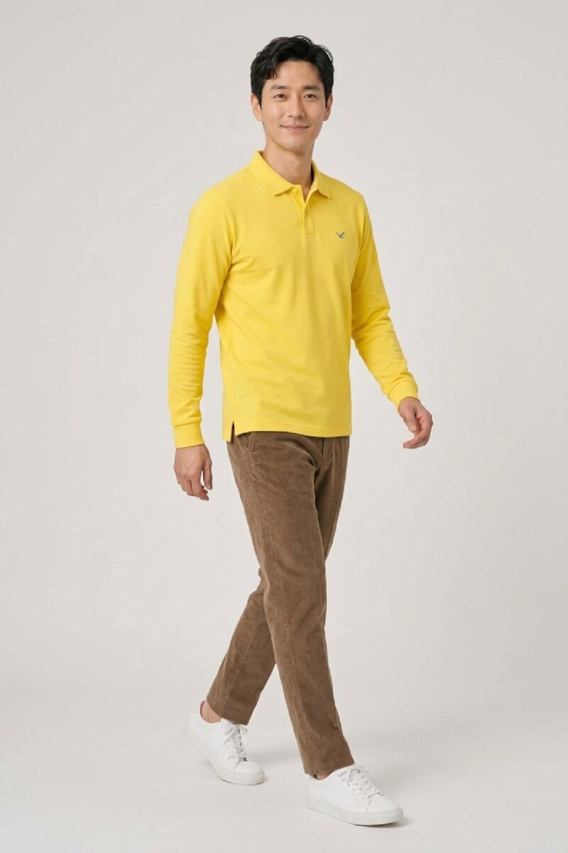 Yellow Polo 100% Cotton Sweatshirt (1)